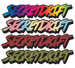 Secretdrift Printed Sticker